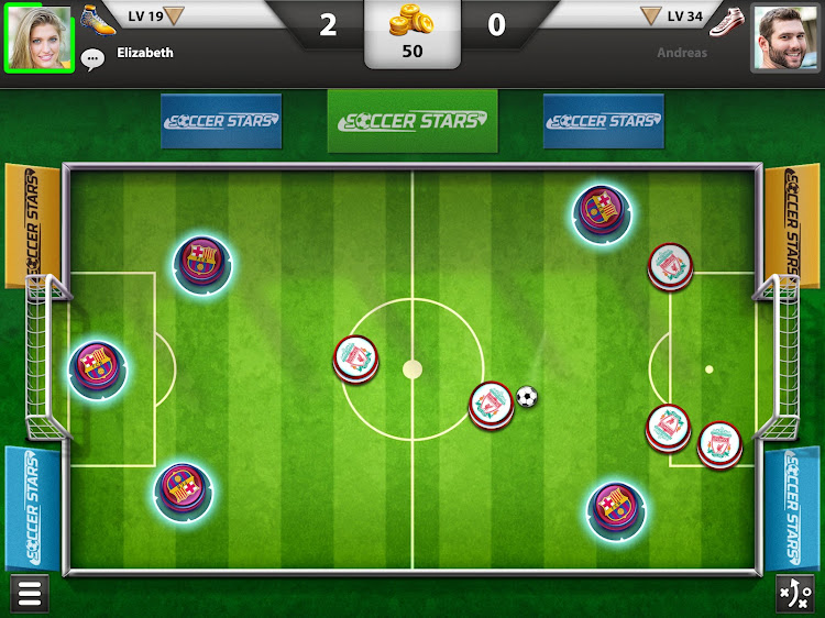 #7. Soccer Games: Soccer Stars (Android) By: Miniclip.com