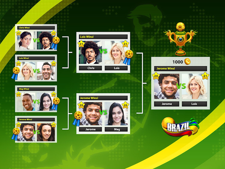 #10. Soccer Games: Soccer Stars (Android) By: Miniclip.com