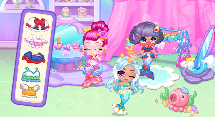 #8. Sweet Dolls：Mermaid Princess (Android) By: Moe Kittens