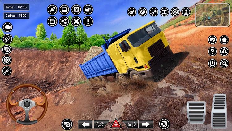 #8. Truck Driving Game Euro Truck (Android) By: Universal Arts