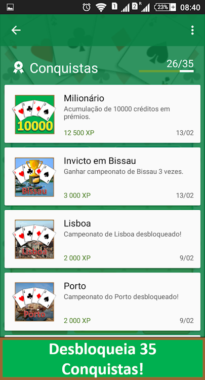 #7. Sueca Portuguesa Jogo Cartas (Android) By: Tiago Interactive