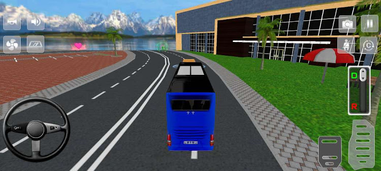 #7. Offroad Bus Driver Bus Game 3d (Android) By: Logic Rack Inc.