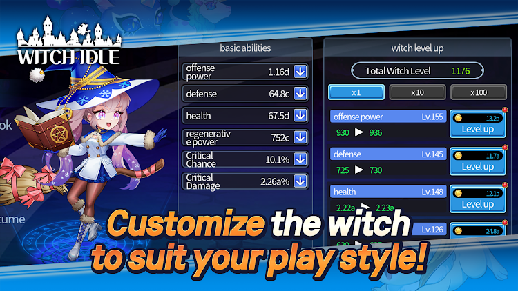 #3. Witch Idle - 4320 Summonable (Android) By: 무지개토끼