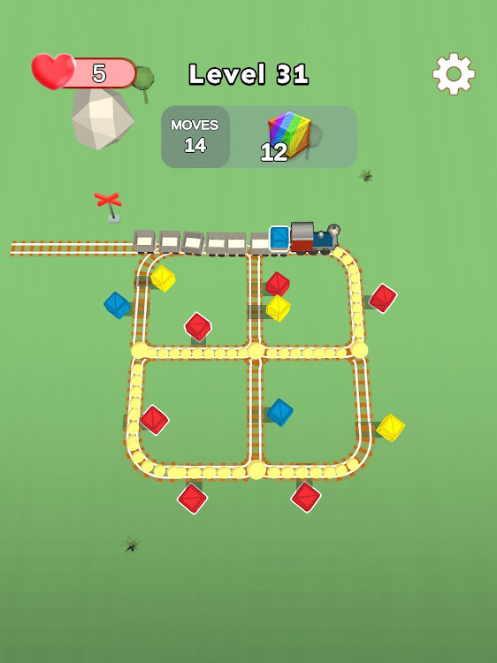 #5. Railway JAM (Android) By: Hommade Games