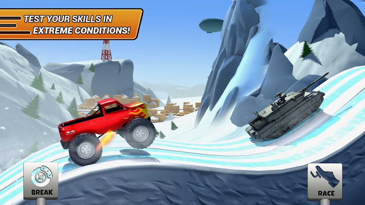 #3. Up Hill Racing: Off road games (Android) By: OxUnity