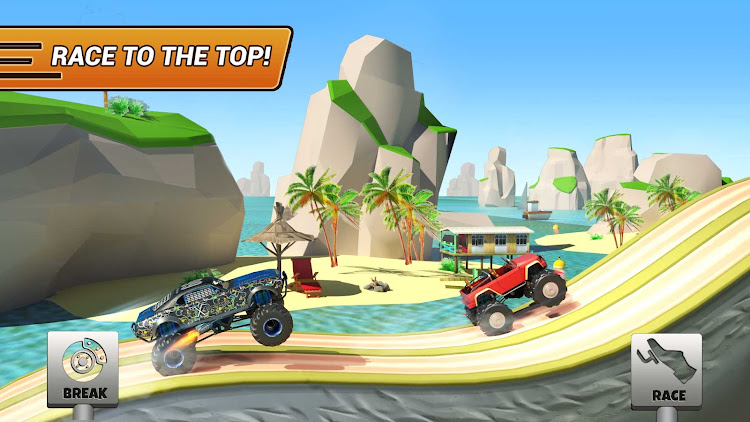 #10. Up Hill Racing: Off road games (Android) By: OxUnity