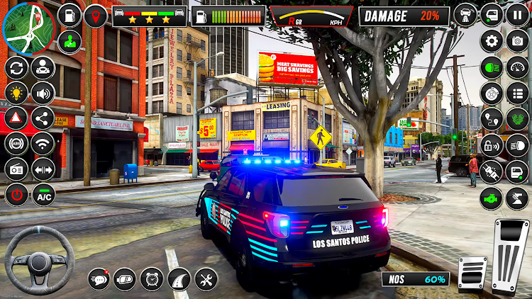 #7. US Police Cop Car Chase Game (Android) By: Twins Inc.