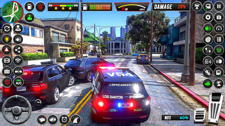 #8. US Police Cop Car Chase Game (Android) By: Twins Inc.