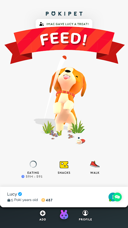 #6. Pokipet - Social Pet Game (Android) By: MOONBEAR