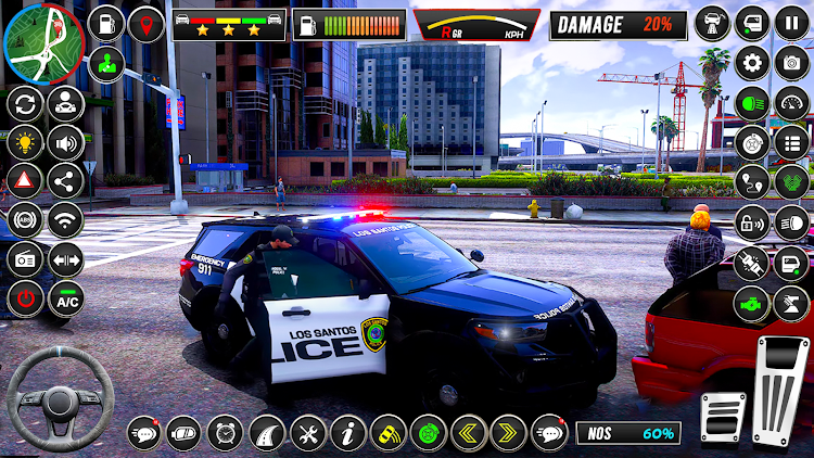 #10. US Police Cop Car Chase Game (Android) By: Twins Inc.