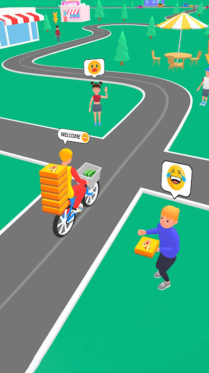 #2. Pizza Delivery Game: Bike Game (Android) By: Play Stove