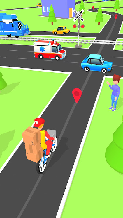 #6. Pizza Delivery Game: Bike Game (Android) By: Play Stove