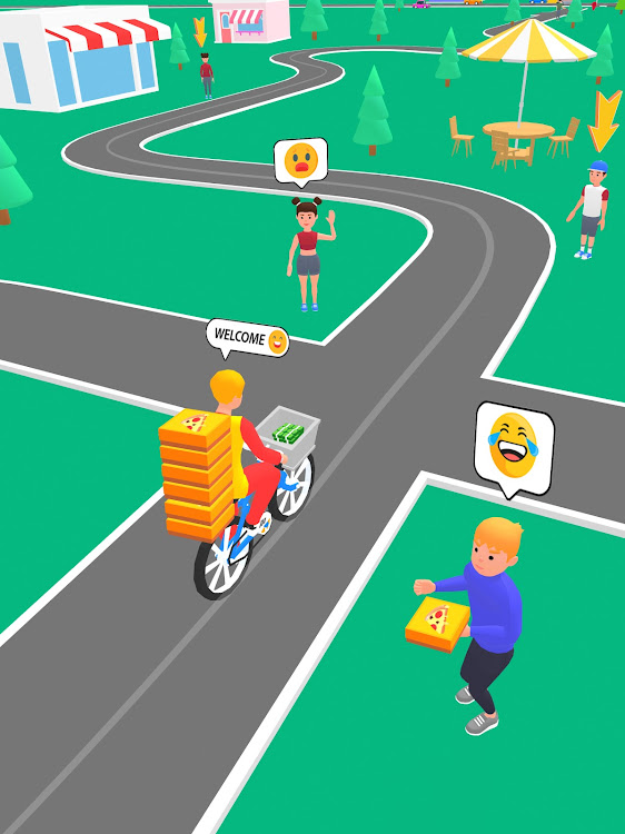 #10. Pizza Delivery Game: Bike Game (Android) By: Play Stove