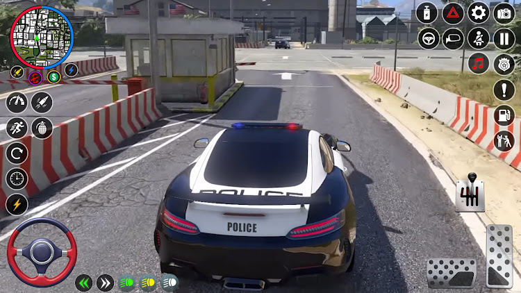 #4. US Police Car Chase Game (Android) By: Player Interactive