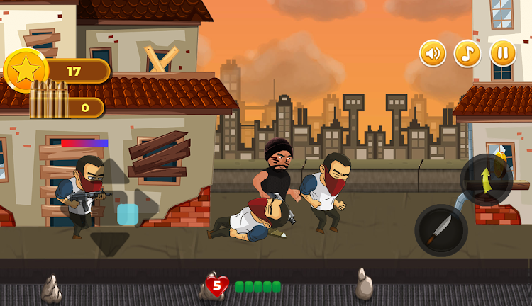 #6. Revenge of Hero: Platform Game (Android) By: Maxi Pro Games