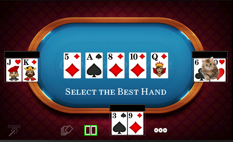 #3. Texas Hold'em & Guess'em (Android) By: Cabana Software, Inc.