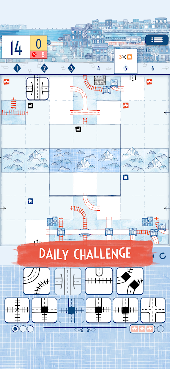 #3. Railroad Ink Challenge (Android) By: Horrible Guild