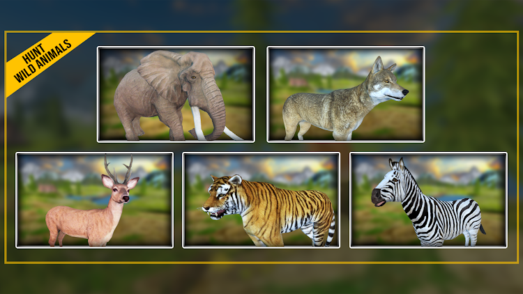 #3. JungleMarksman: Animal Hunting (Android) By: Ropstam Game Studio