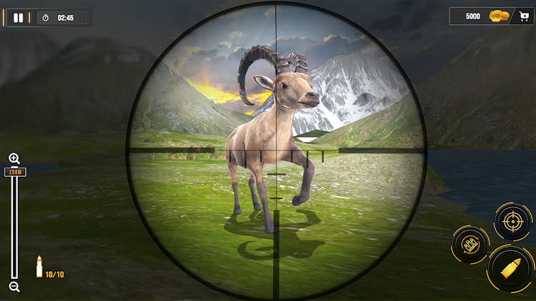 #5. JungleMarksman: Animal Hunting (Android) By: Ropstam Game Studio