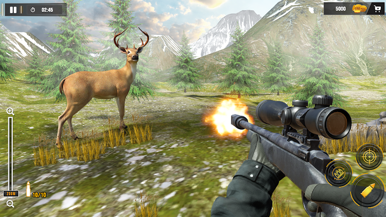 #6. JungleMarksman: Animal Hunting (Android) By: Ropstam Game Studio