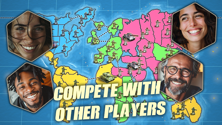 #2. Risk of war: Wartime Glory (Android) By: Buldogo Games