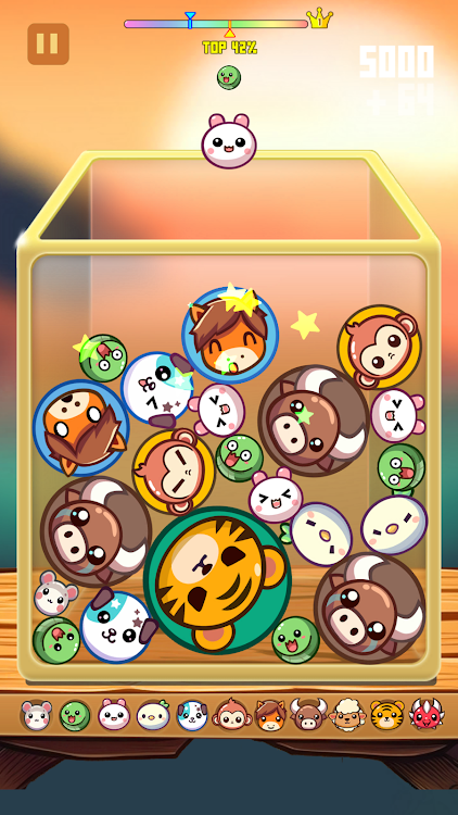 #2. Animal Pang Pang (Android) By: O2Jam Company Inc.,