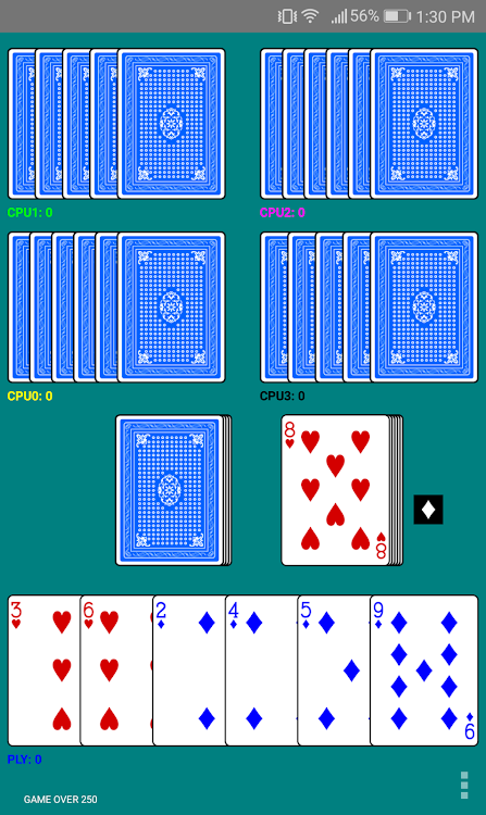 #2. Crazy Eights (Android) By: Melele