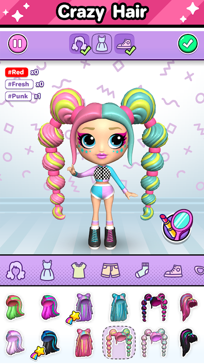 #4. Go! Dolliz: 3D Doll Dress Up (Android) By: Dramaton