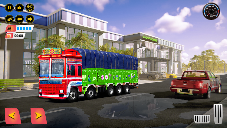 #8. Indian Cargo Truck Drive 3D (Android) By: Big Rig Game Studio