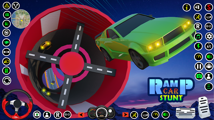 #2. Ramp Car Stunts GT & Car Games (Android) By: Capra Innovations Games Studio