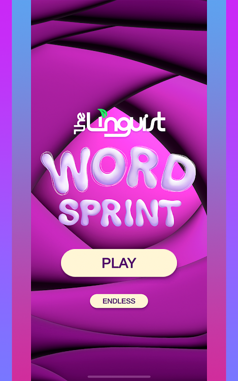 #8. The Linguist: Word Sprint (Android) By: player1games