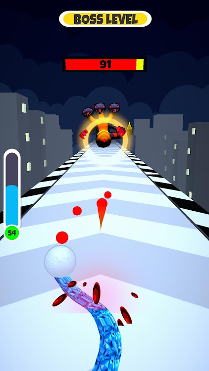 #3. Rolling Snow: Winter Adventure (Android) By: Erdem Studio