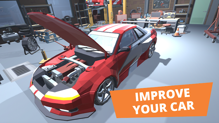 #3. Drag Racing Polygon 3D + Cases (Android) By: willsense