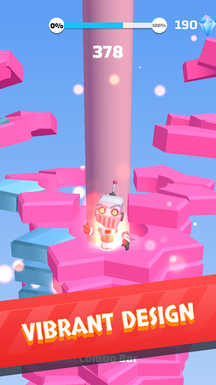 #10. Helix Stack Jump: Smash Ball (Android) By: Kooapps Games | Fun Arcade and Casual Action Games