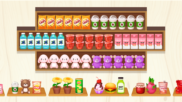 #4. Goods Sort Matching: Sort It (Android) By: KEEGO!