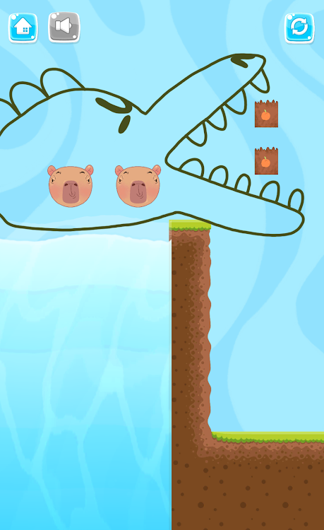 #5. Save Capybara draw to save (Android) By: Spectrum Apps Studio