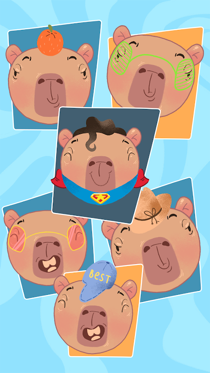 #6. Save Capybara draw to save (Android) By: Spectrum Apps Studio