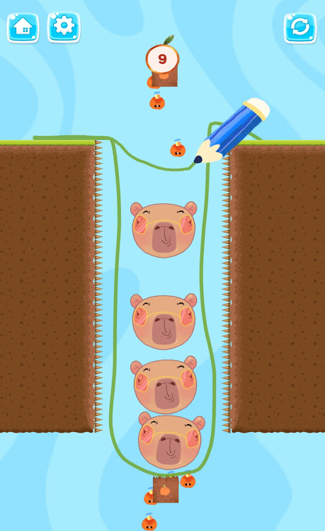 #9. Save Capybara draw to save (Android) By: Spectrum Apps Studio