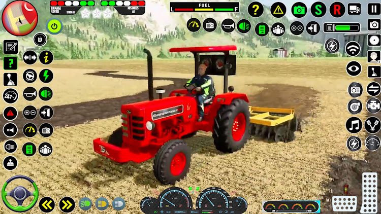 #5. Indian Tractor Farm Simulator (Android) By: GamePod