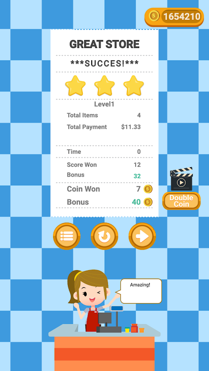 #6. Supermarket Cashier :Simulator (Android) By: IndigoMedia