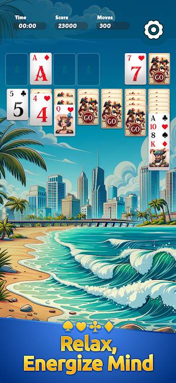 #3. Solitaire Go: Classic Klondike (Android) By: Dram Studio