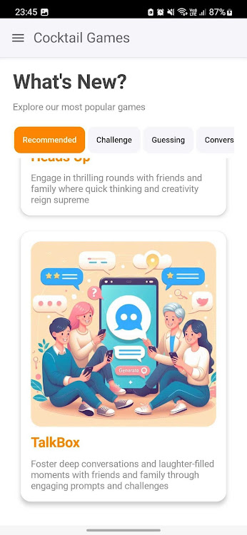 #4. Cocktail Games (Android) By: Khyaal