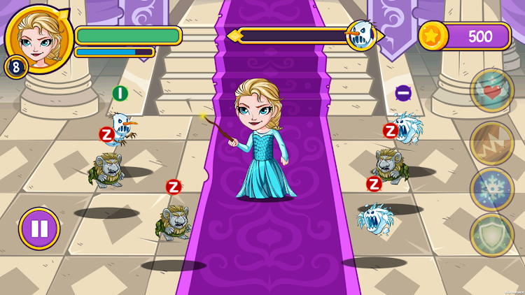 #4. Frozen Magic Citadel (Android) By: belly studio