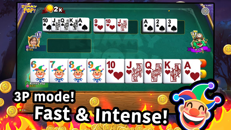 #4. Rummy Pop! Lami Mahjong (Android) By: Playtato