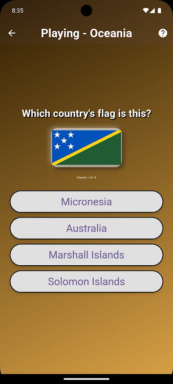 #4. Flags of All World Countries (Android) By: ARJUN ADHIKARI