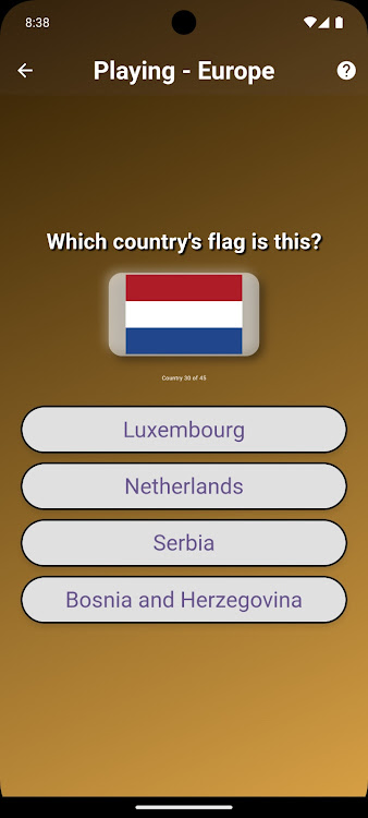 #5. Flags of All World Countries (Android) By: ARJUN ADHIKARI