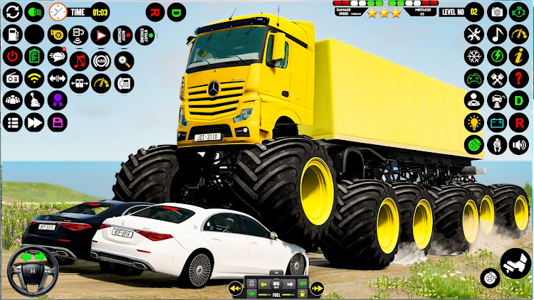 #9. Monster Truck Racing: Truck 3D (Android) By: Ecno Byte