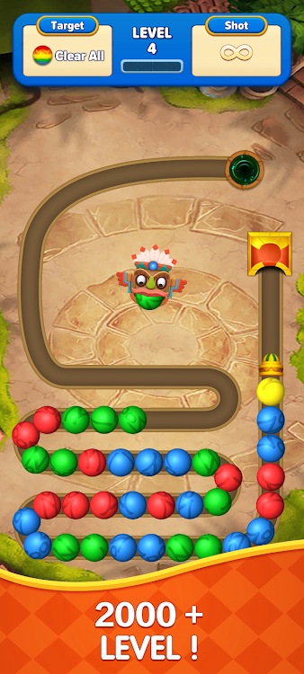 #5. Marble Shoot Legend (Android) By: Happiness Games