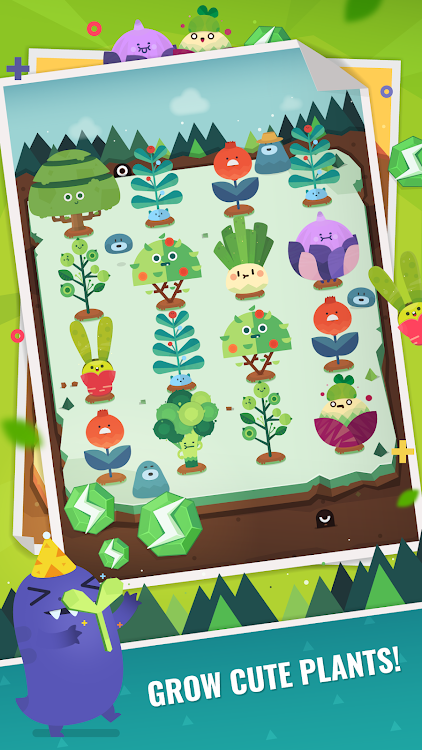 #2. Pocket Plants: Grow Plant Game (Android) By: Shikudo - Walking and Focus Games