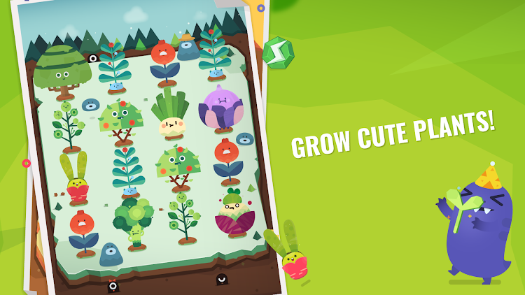 #7. Pocket Plants: Grow Plant Game (Android) By: Shikudo - Walking and Focus Games